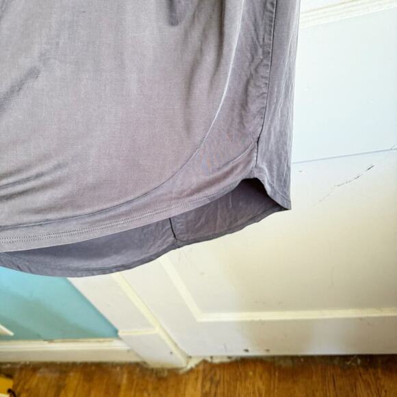 Anthropologie Dolan Left Coast Collection Gray Shift Dress V-Neck Pockets XS - Picture 8 of 11